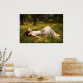 Ophelia by John William Waterhouse Poster (Küche)