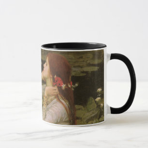 Ophelia by the Pond by John William Waterhouse Tasse