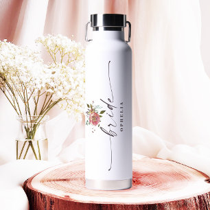 Ophelia Cottagecore Staubrosa Florale Braut Trinkflasche