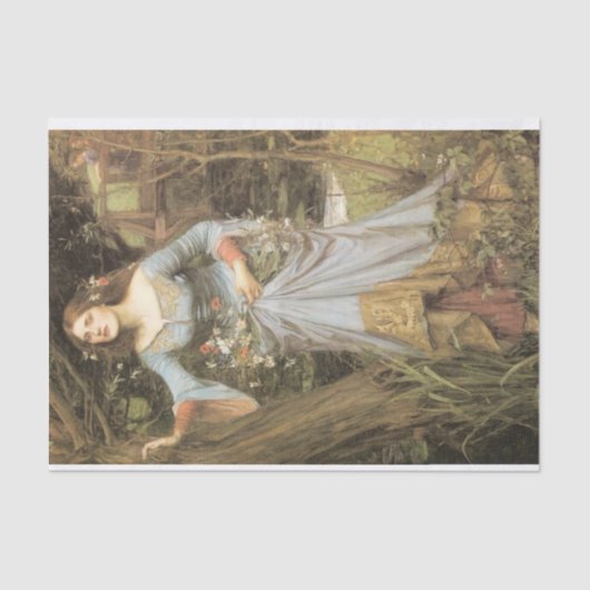 Ophelia-Decoupon-Papier Seidenpapier (Vorderseite)