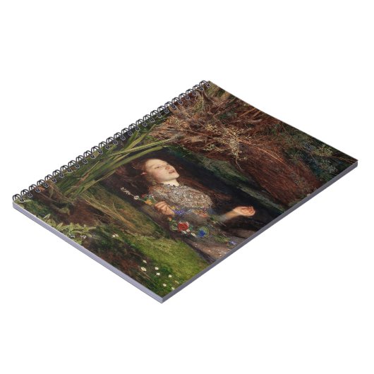 Ophelia durch John Everett Millais Notizblock (Linke Seite)