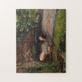 Ophelia durch John Everett Millais Puzzle (Vertikal)