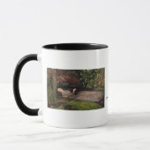 Ophelia durch John Everett Millais Tasse (Links)