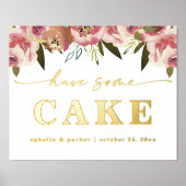 Ophelia Elegant Real Foil haben ein wenig Kuchen H Foliendrucke (Vorderseite)