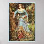 Ophelia Fine Art Poster (Vorne)