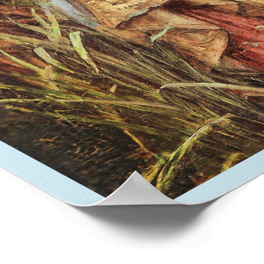 Ophelia Fine Art Poster (Ecke)