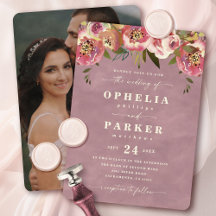 Ophelia Floral Cottagecore Foto Hochzeit