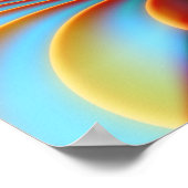 Ophelia Frische Abstrakte Fraktal Kunst, Dichtung Poster (Ecke)