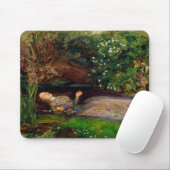 Ophelia, John Everett Millais, 1851-1852 Mousepad (Mit Mouse)