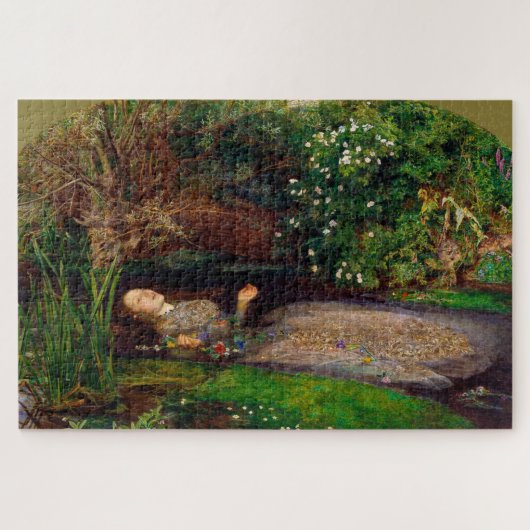 Ophelia, John Everett Millais Puzzle (Horizontal)