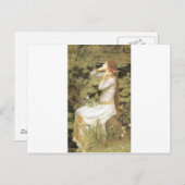 Ophelia - John William Waterhouse (1894) Postkarte (Vorne/Hinten)