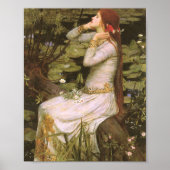 Ophelia John William Waterhouse Poster (Vorne)