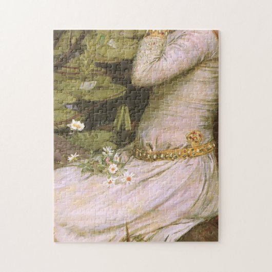Ophelia John William Waterhouse Puzzle (Vertikal)
