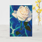 Ophelia - leere Karte (Gelbe Blume)