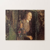 Ophelia-Malerei Puzzle (Horizontal)