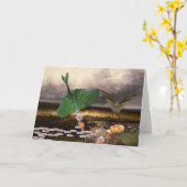 Ophelia mit Motten-Karte Karte (Gelbe Blume)