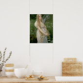 Ophelia (oil on canvas) poster (Küche)