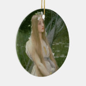 Ophelia (Öl auf Leinwand) Keramik Ornament (Rechts)