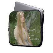 Ophelia (Öl auf Leinwand) Laptopschutzhülle (Vorderseite Links)