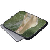 Ophelia (Öl auf Leinwand) Laptopschutzhülle (Vorne Knopf)