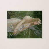 Ophelia (Öl auf Leinwand) Puzzle (Horizontal)