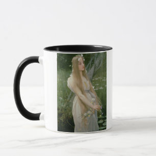 Ophelia (Öl auf Leinwand) Tasse