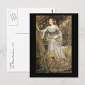 Ophelia Postcard Postkarte (Vorne/Hinten)