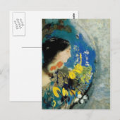 Ophelia Postkarte (Vorne/Hinten)