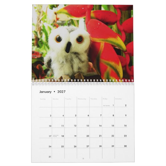 Ophelia und Freunde 2009 Kalender (Jan 2027)