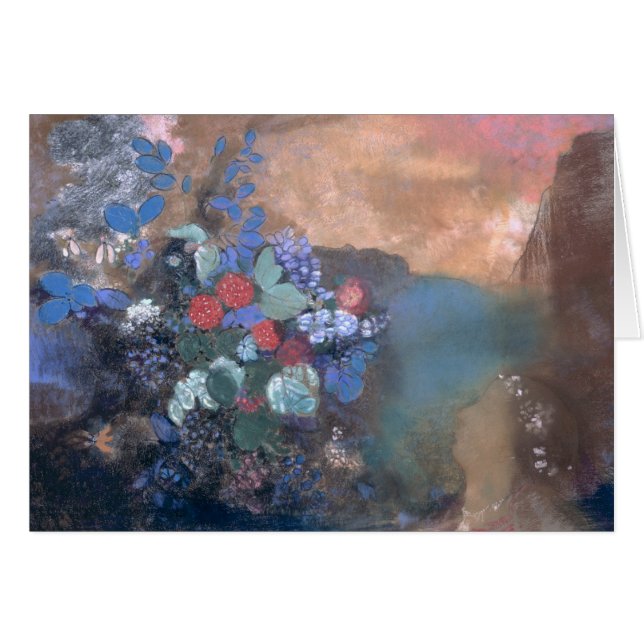 Ophelia unter den Blumen, c.1905-8 (Vorderseite (Horizontal))