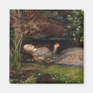 Ophelia von John Everett Millais Magnet