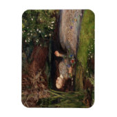 Ophelia von John Everett Millais Magnet (Vertikal)