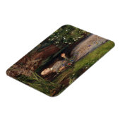 Ophelia von John Everett Millais Magnet (Linke Seite)