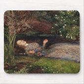 Ophelia von John Everett Millais Mousepad (Vorne)