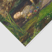 Ophelia von John Everett Millais Seidenpapier (Ausschnitt)