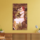 Ophelia von John William Waterhouse Leinwanddruck (Insitu (Wohnzimmer))