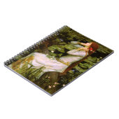 Ophelia von John William Waterhouse Notebook Notizblock (Linke Seite)