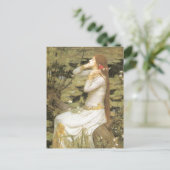 Ophelia von John William Waterhouse Postkarte (Stehend Vorderseite)