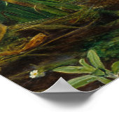 Ophelie, c. 1852 von Sir John Everett Millais Poster (Ecke)