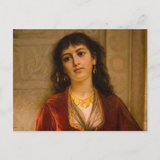 Ophelie der unerwünschte Begleiter Postkarte (Vorderseite)