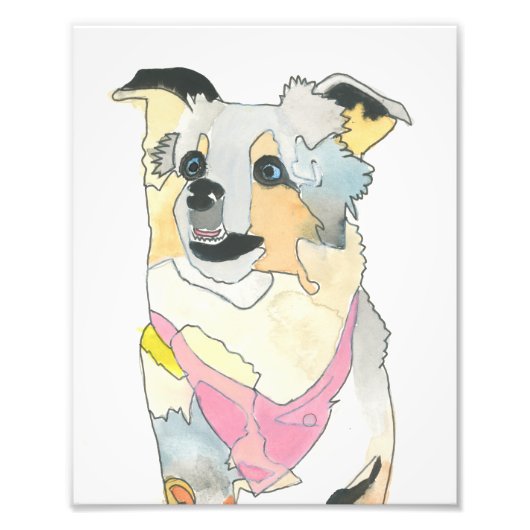 Ophelie Fotodruck (Vorne)