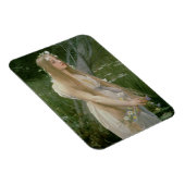 Ophelie (Öl auf Leinwand) Magnet (Rechte Seite)