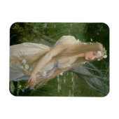 Ophelie (Öl auf Leinwand) Magnet (Horizontal)