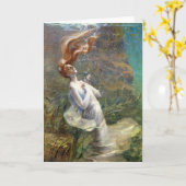 Ophelie | Paul Steck Karte (Gelbe Blume)