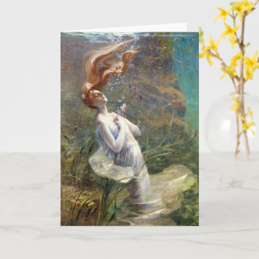 Ophelie | Paul Steck Karte (Gelbe Blume)