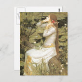 Ophelie Postkarte (Vorne/Hinten)