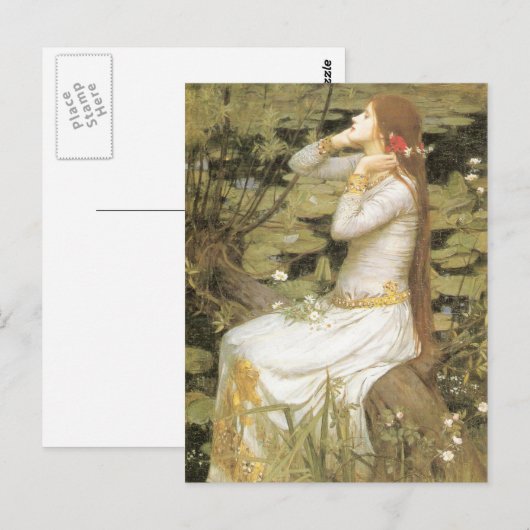 Ophelie Postkarte (Vorne/Hinten)