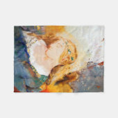 Ophelie, Redon Fleecedecke (Vorderseite (Horizontal))