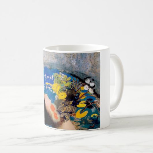 Ophelie, Redon Kaffeetasse (VorderseiteRechts)