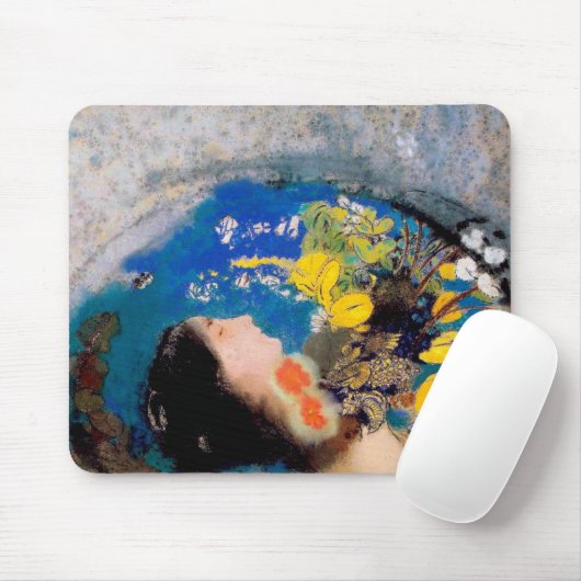 Ophelie, Redon Mousepad (Mit Mouse)